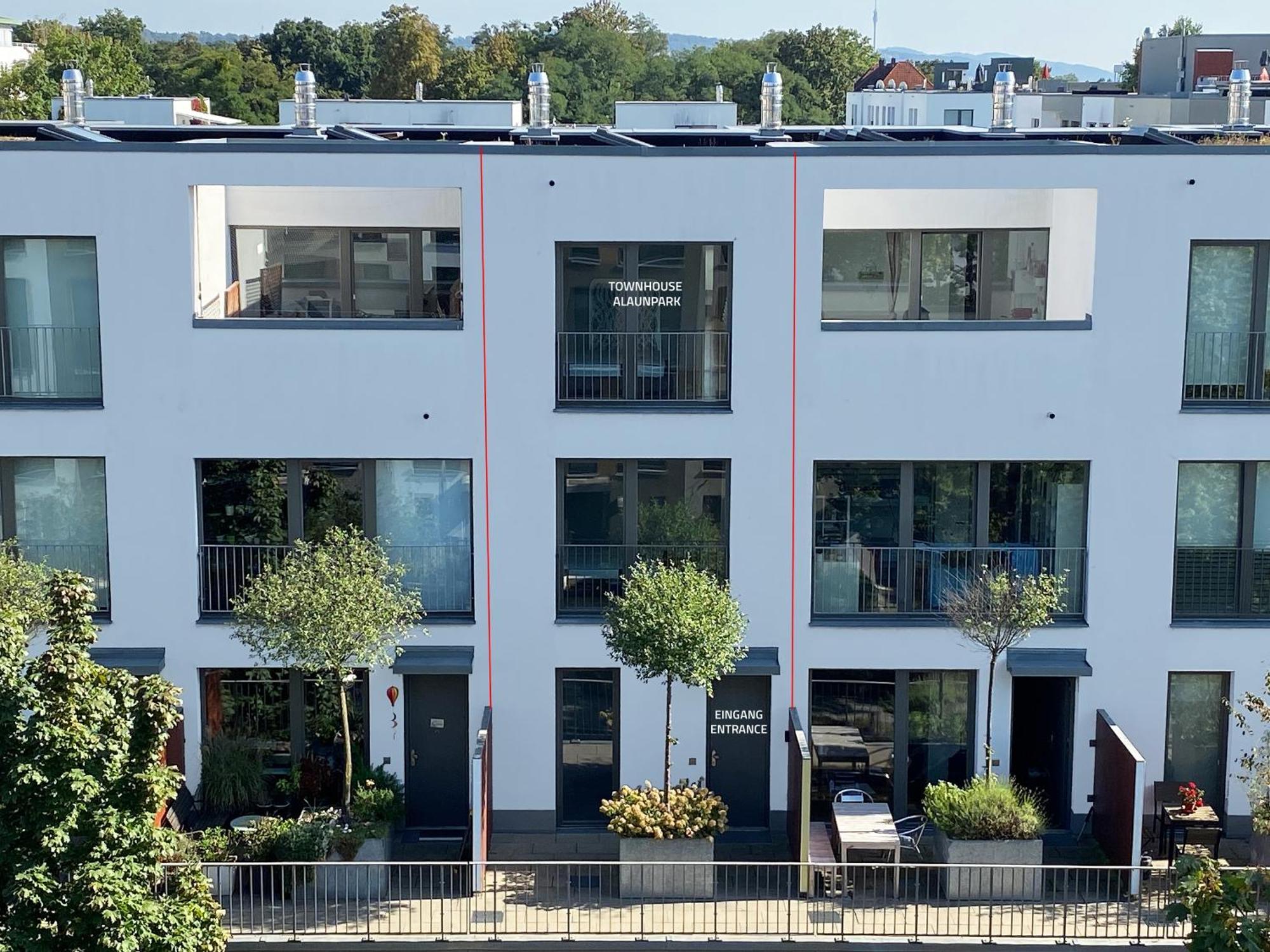 Villa Townhouse Alaunpark Dresde Exterior foto